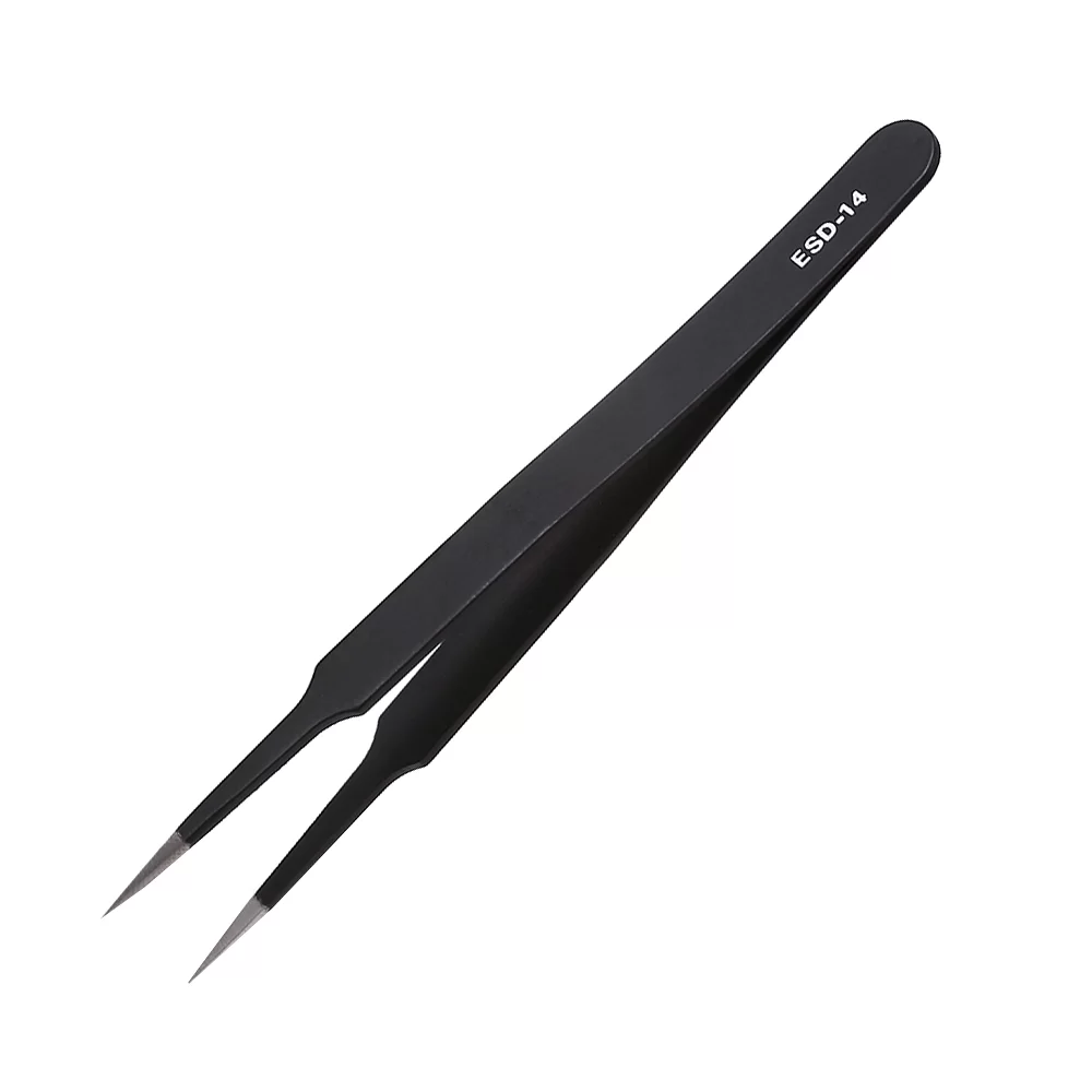 Picture of 6 in 1 Stainless Steel Anti Static Tweezers Set